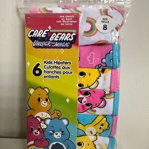 FREE ADD-ON - Care Bears‎ Kids Hipsters Underwear Size 8 - Pink, Blue, Yellow